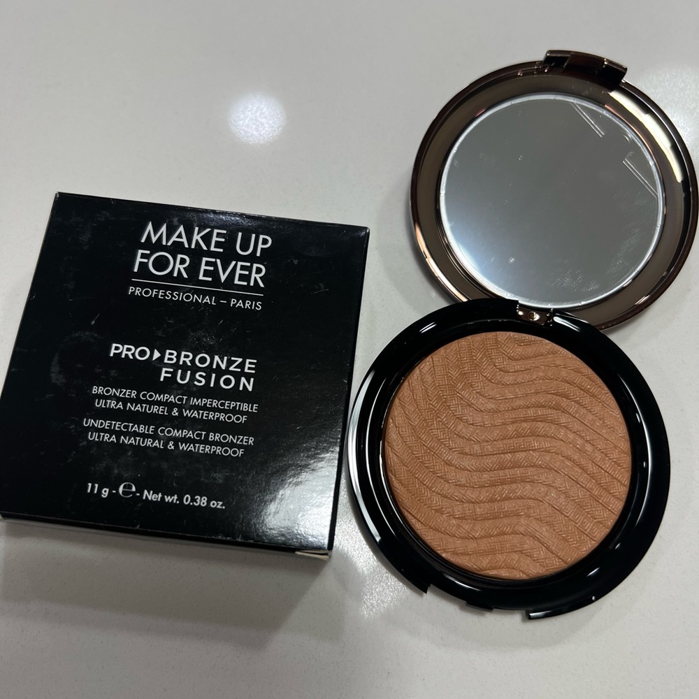 MAKEUP FOREVER Pro Bronze Fusion Pressed Powder in 25I Cinnamon Discontinued NIB